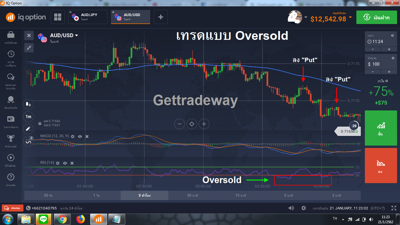 IQ Option Oversold