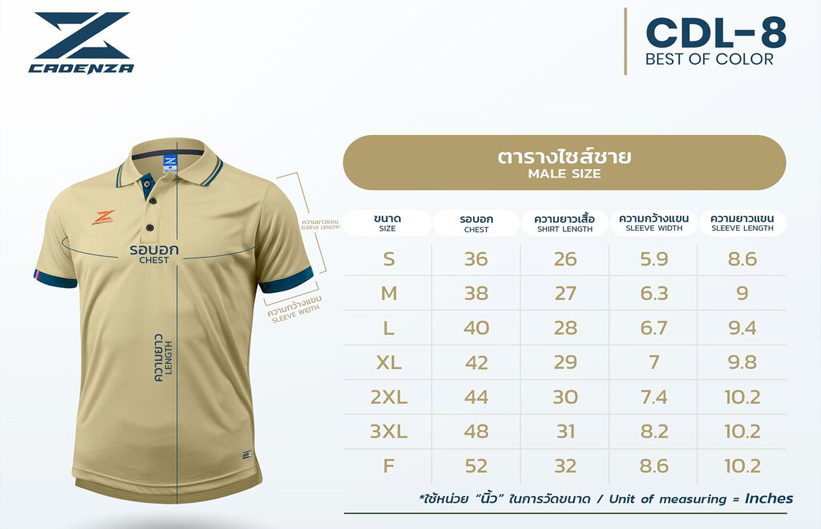 กิจกรรมแจกเสื้อโปโล Cadenza 5 รางวัล